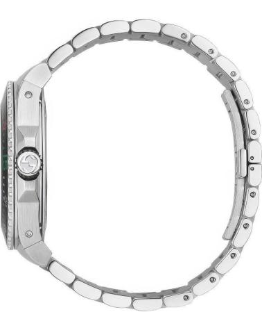 GUCCI RELOJ YA136218 DIVE CON ESFERA DE SERPIENTE GRIS