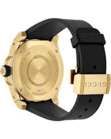 GUCCI RELOJ YA136219 CON ESFERA DE SERPIENTE NEGRO