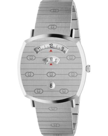 GUCCI RELOJ YA157410 DE ACERO INOXIDABLE GRIS