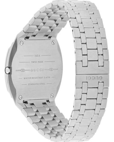 GUCCI RELOJ YA163407 DE ACERO INOXIDABLE GRIS
