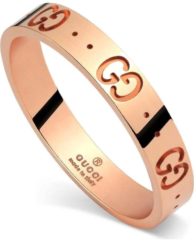 GUCCI ANILLO CON LOGOTIPO GG GRABADO