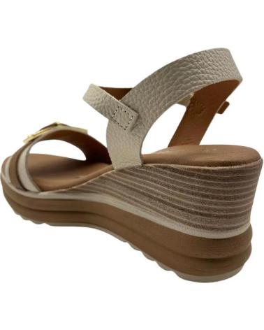 SPARWOMAN SANDALIAS DE CUÑA CON DISEÑO ELEGANTE TRANSPARENTE