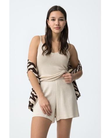 TIFFOSI TOP RITUALS CUELLO EN V BEIGE