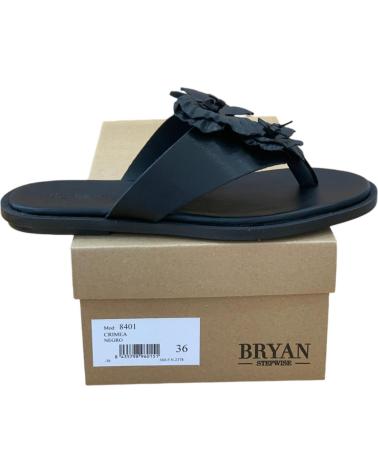 BRYAN STEPWISE SANDALIAS Y PALAS 8401 BARI NEGRO