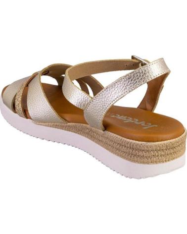 JORDANA SANDALIAS 4854-2489 DE PIEL EN TONO PLATINO