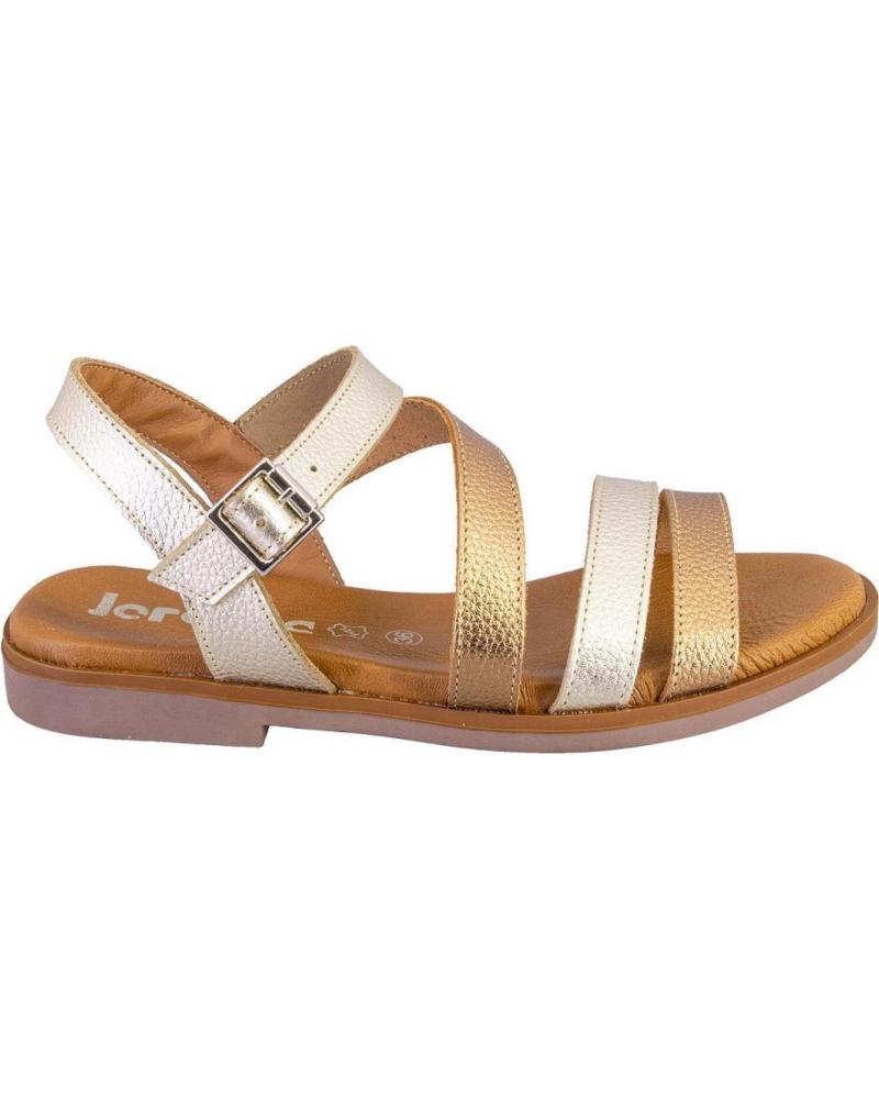 JORDANA SANDALIAS 4752-NORD DE PIEL EN TONO PLATINO