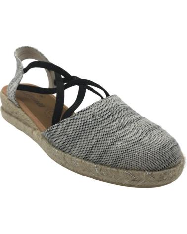 CM MEDITERRANEA ALPARGATA VALENCIANA MUJER MEDITERRANEA 60221 NEGRO