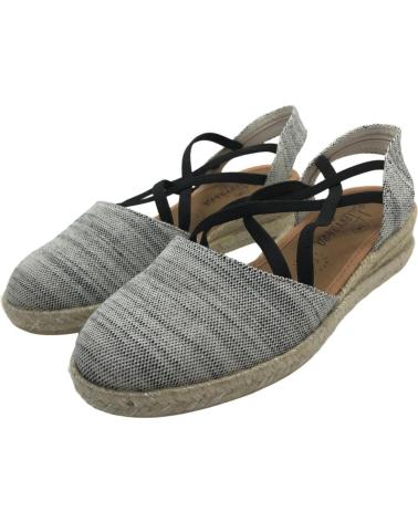 CM MEDITERRANEA ALPARGATA VALENCIANA MUJER MEDITERRANEA 60221 NEGRO