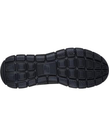 SKECHERS TRACK EZRAL SLIP INS NEGRO BBK PARA HOMBRE - 40 BBK NEGRO