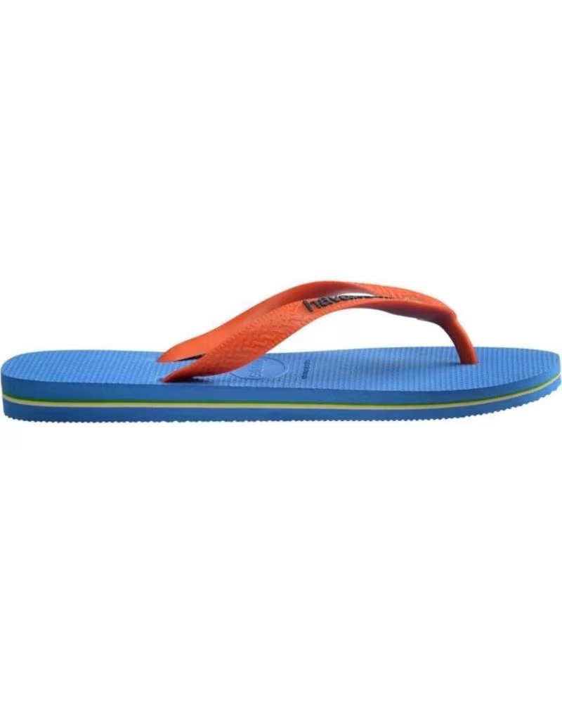 HAVAIANAS CHANCLAS MUJER MODELO BRASIL LOGO COLOR AZUL 2609AZLNRJ