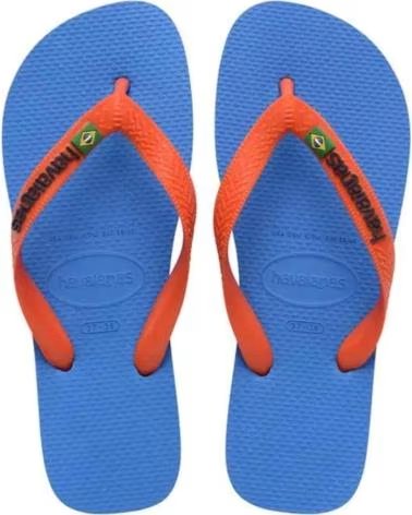 HAVAIANAS CHANCLAS MUJER MODELO BRASIL LOGO COLOR AZUL 2609AZLNRJ