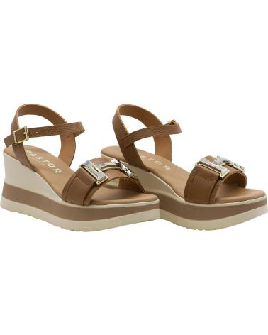OH MY SANDALS SANDALIAS 5981 DE CUERO CON PLATAFORMA
