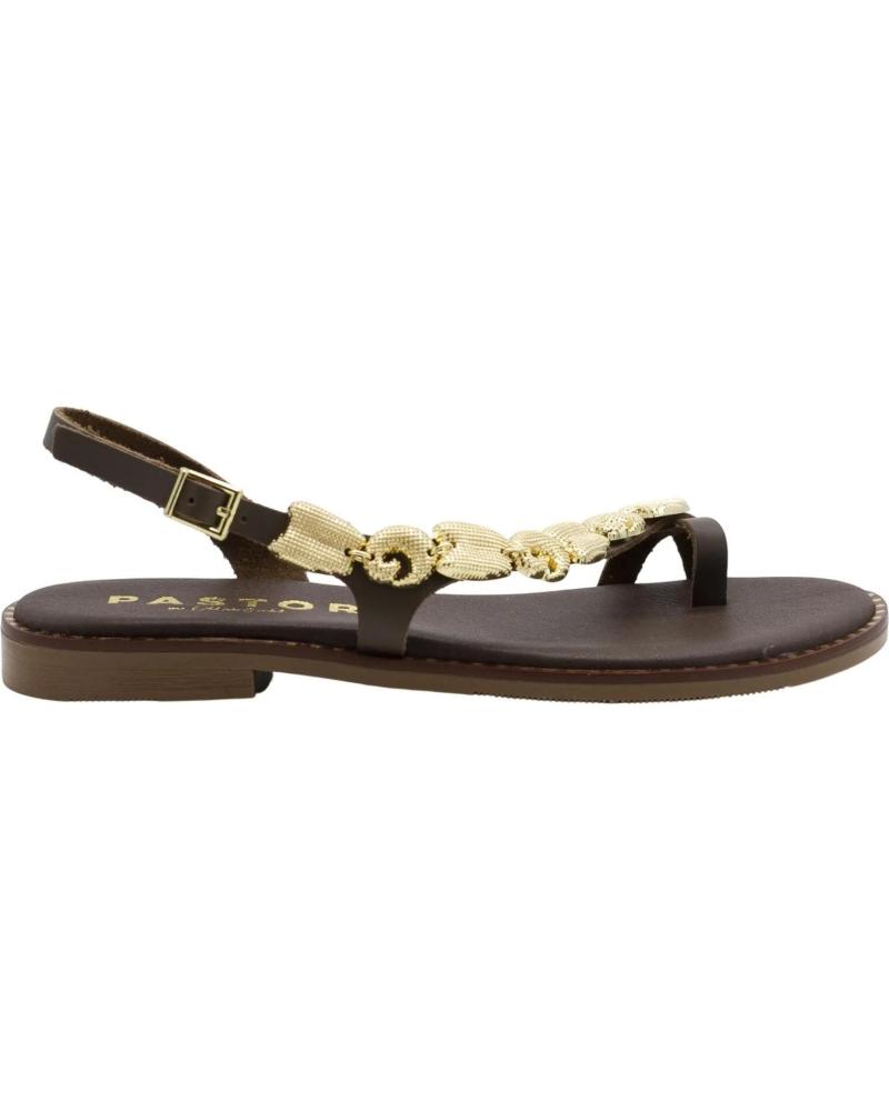 OH MY SANDALS SANDALIAS 5844 CON ADORNOS MARRóN