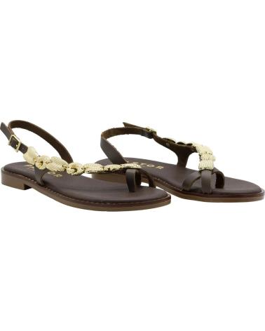 OH MY SANDALS SANDALIAS 5844 CON ADORNOS MARRóN