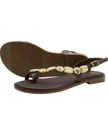 OH MY SANDALS SANDALIAS 5844 CON ADORNOS MARRóN