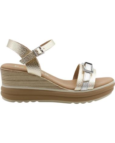 OH MY SANDALS SANDALIAS 5993 COLOR ORO CON PLATAFORMA