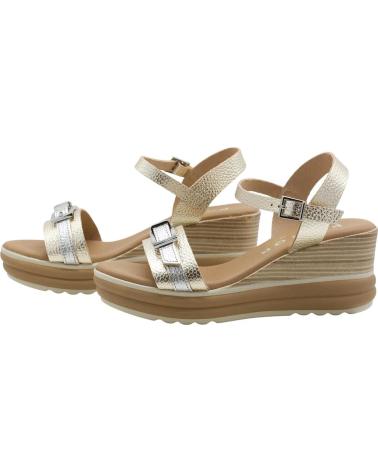 OH MY SANDALS SANDALIAS 5993 COLOR ORO CON PLATAFORMA