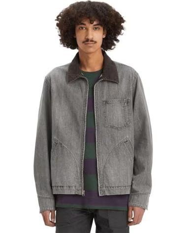 LEVIS CHAQUETA LEVI´S FULL ZIP MECHANICS TRUCKER GRIS