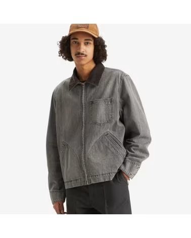 LEVIS CHAQUETA LEVI´S FULL ZIP MECHANICS TRUCKER GRIS