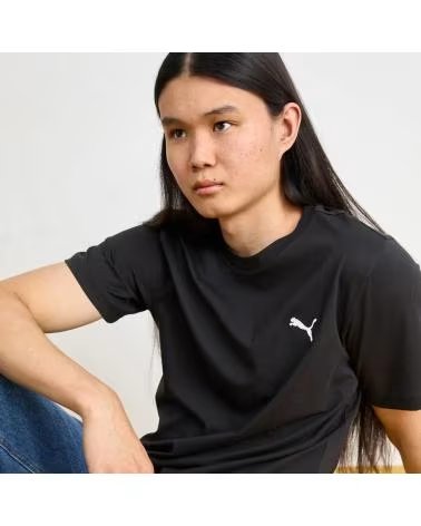 PUMA CAMISETA ESS LOGO T NEGRO