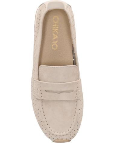 CHIKA10 MOCASINES CLAIRE 03 BEIGE