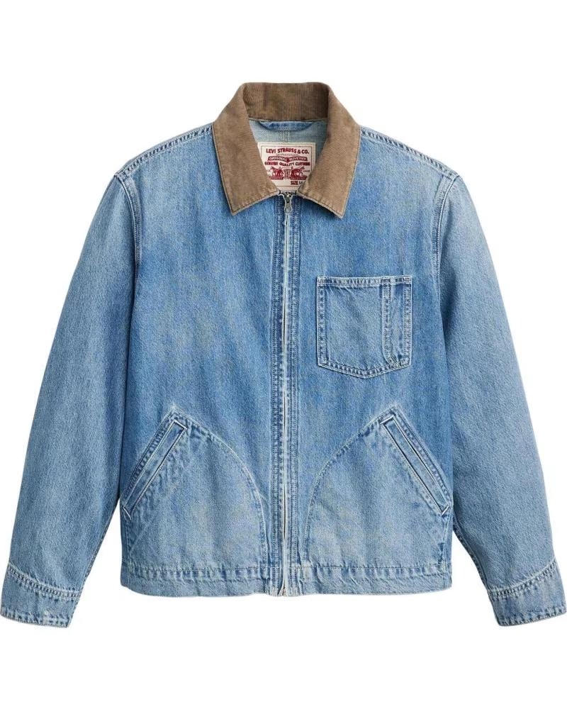 LEVIS CHAQUETA LEVI´S FULL ZIP MECHANICS TRUCKER AZUL