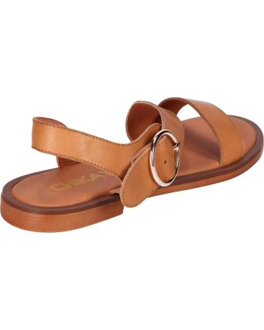 CHIKA10 SANDALIAS MUSAKA DE PIEL CUERO