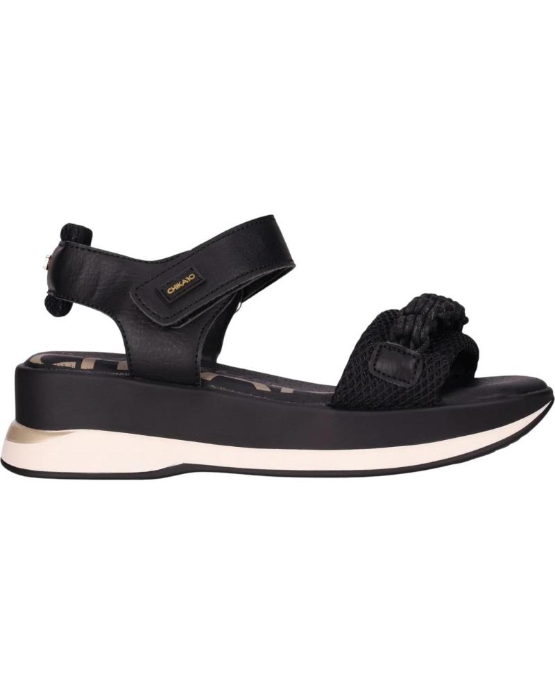CHIKA10 SANDALIA DEPORTIVA NEW AGORA EN NEGRO