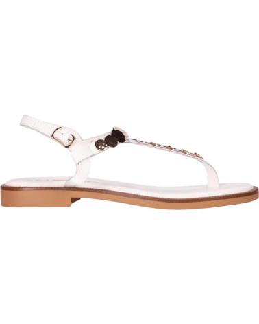 CHIKA10 SANDALIAS COINS 01 BLANCAS BLANCO