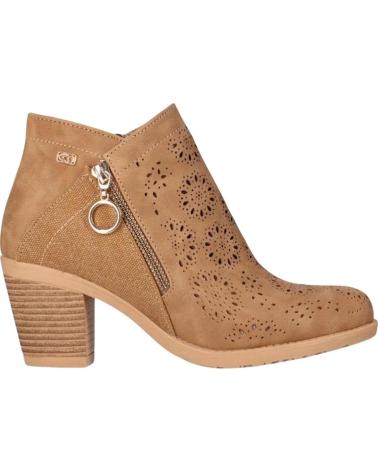 CHIKA10 BOTINES TONIA 18 CUERO CON CALADOS