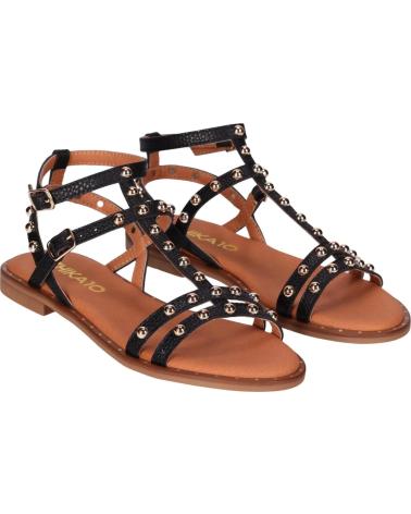 CHIKA10 SANDALIAS MUSAKA CON TACHUELAS NEGRO