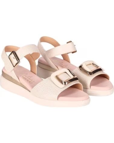 CHIKA10 SANDALE RE PERAL 06 BEIGE AVEC BOUCLE