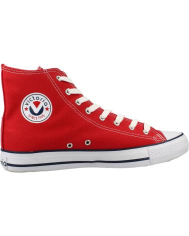 VICTORIA ZAPATILLAS 106500V TIPO BOTA EN ROJO