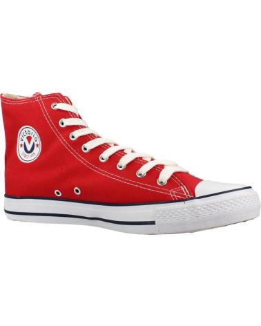VICTORIA ZAPATILLAS 106500V TIPO BOTA EN ROJO