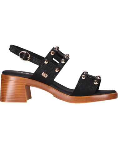 CHIKA10 SANDALIA DE TACÓN GOIKA 02 CON TACHUELAS NEGRO