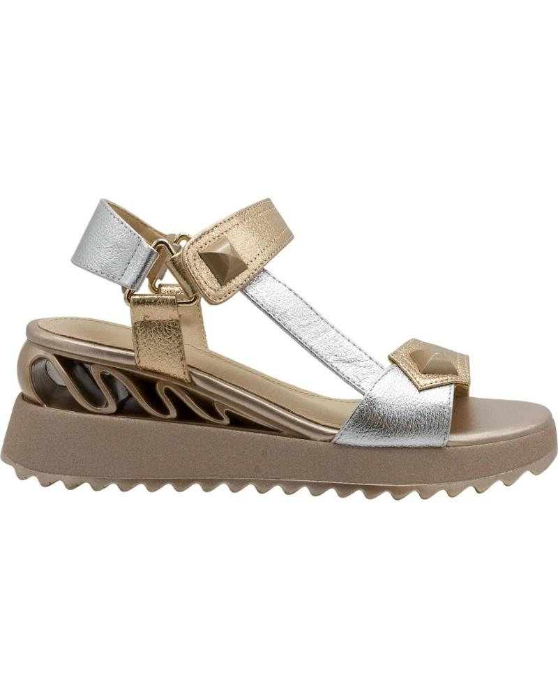 PASTOR SANDALIA PLATAFORMA ROCK AWAY 85803 ORO