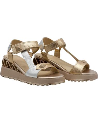 PASTOR SANDALIA PLATAFORMA ROCK AWAY 85803 ORO