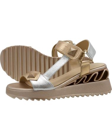 PASTOR SANDALIA PLATAFORMA ROCK AWAY 85803 ORO