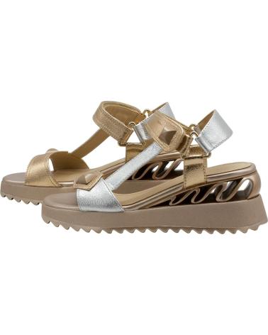 PASTOR SANDALIA PLATAFORMA ROCK AWAY 85803 ORO