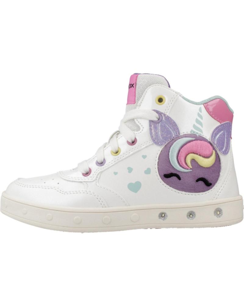 GEOX ZAPATILLAS J SKYLIN GIRL BLANCAS C0653