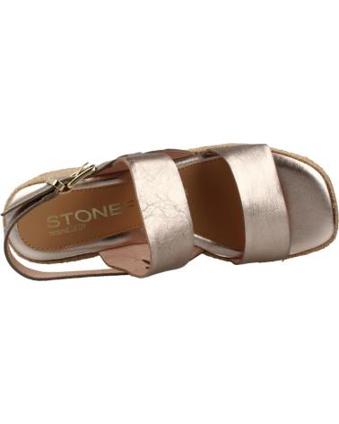 STONEFLY SANDALIAS MUJER IVORY 3 BRONCE I89