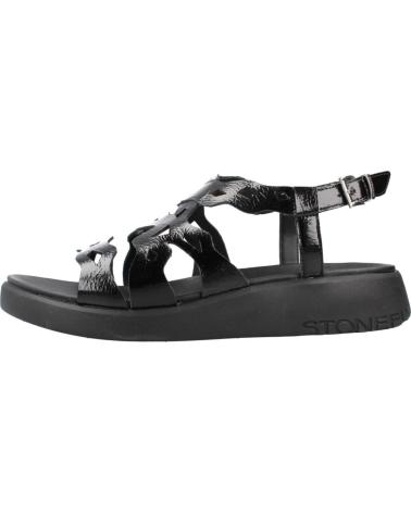 STONEFLY SANDALIAS ONDA 1 PATENT LTH NEGRO 000