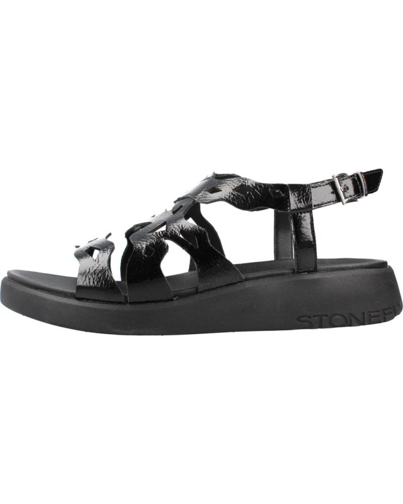STONEFLY SANDALIAS ONDA 1 PATENT LTH NEGRO 000