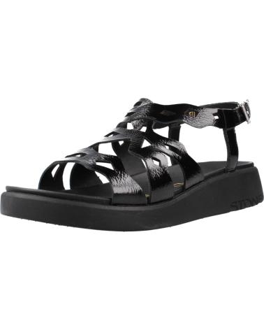 STONEFLY SANDALIAS ONDA 1 PATENT LTH NEGRO 000
