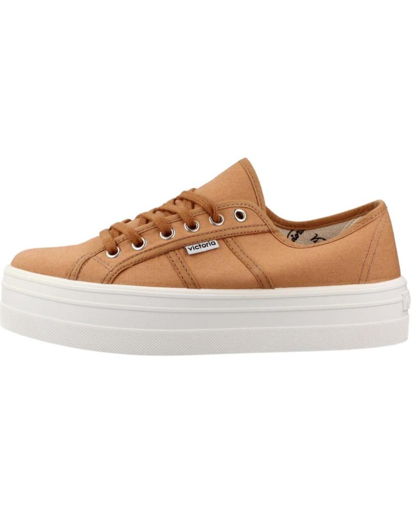 VICTORIA ZAPATILLAS PLATAFORMA 109200V MARRÓN CACAO