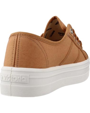 VICTORIA ZAPATILLAS PLATAFORMA 109200V MARRÓN CACAO