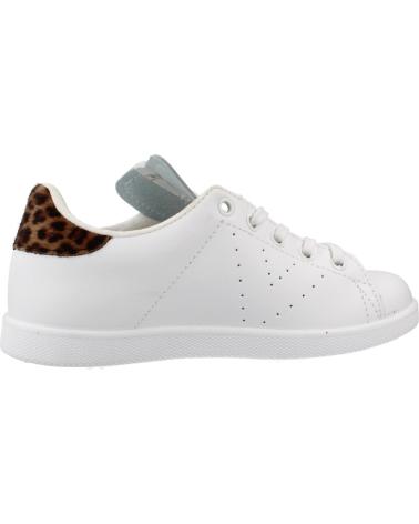 VICTORIA ZAPATILLAS MUJER 1125104 BLANCO ESTAMPADO LEOPARDO