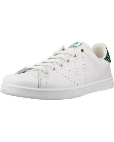 VICTORIA ZAPATILLAS ESTILO CASUAL CON DETALLE GLITTER VERDE GREEN