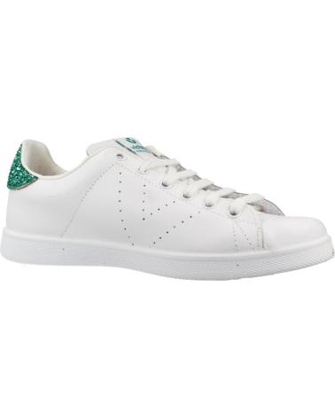 VICTORIA ZAPATILLAS ESTILO CASUAL CON DETALLE GLITTER VERDE GREEN