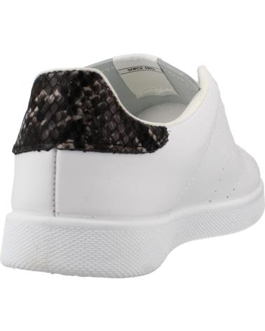 VICTORIA ZAPATILLAS 1125104 BLANCAS CON DETALLE NEGRO NEGR